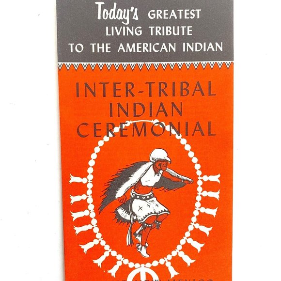 1967 US Inter-Tribal Indian Ceremonial 46th Year Brochure Gallup New Mexico - Picture 1 of 6
